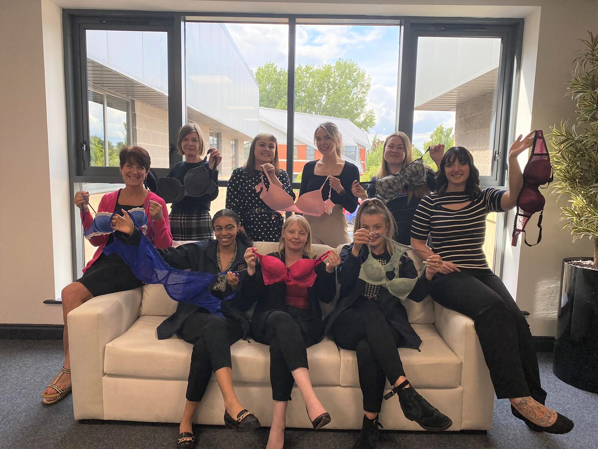 Persimmon Homes Nottingham Employees Are Supporting Underwear Charity Smalls For All.