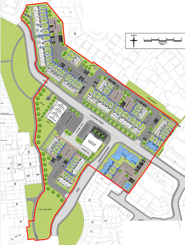 Wester Inch Village Centre Site Plan