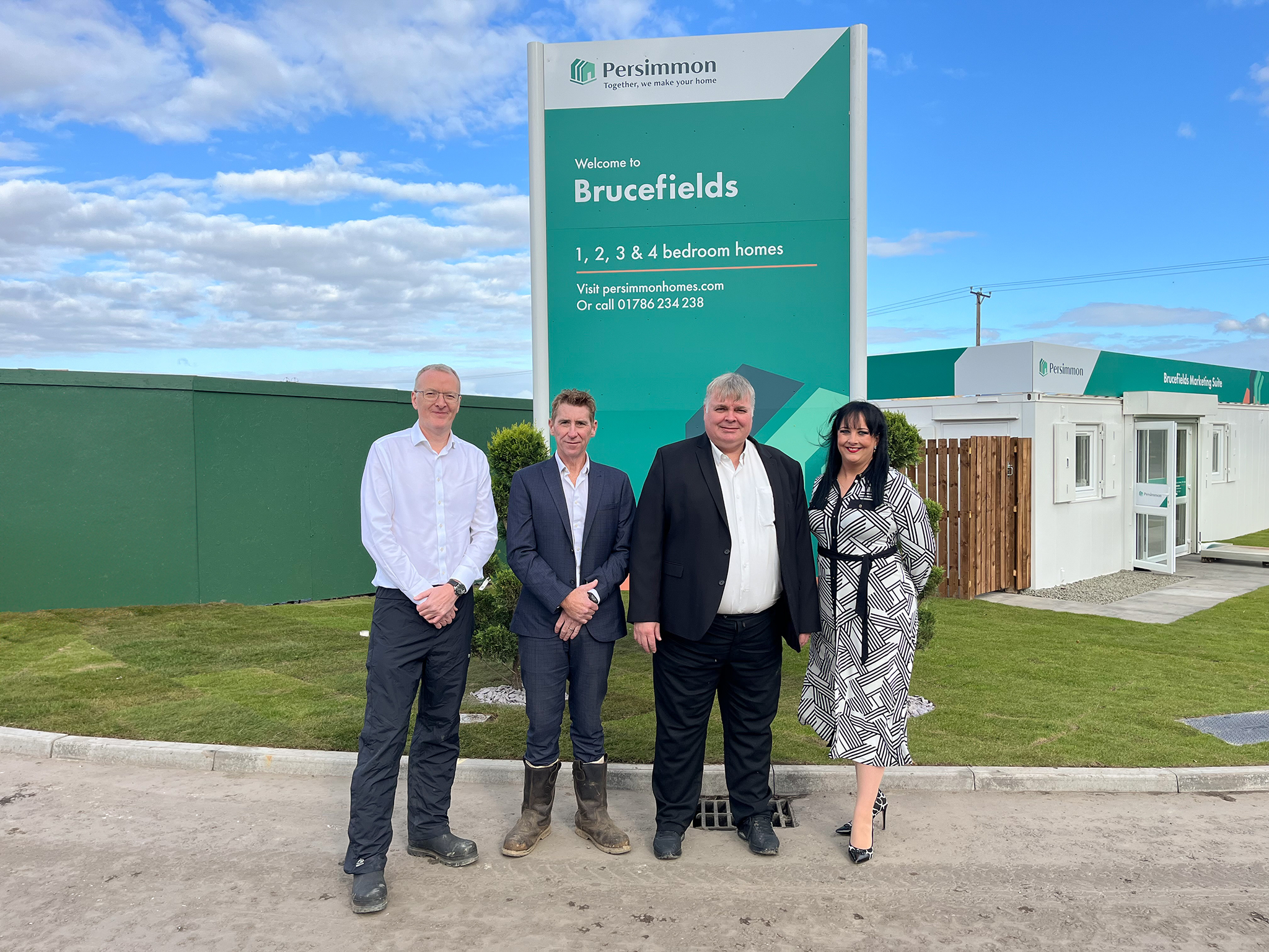 L R Neil Parry, Kevin Ferris, Chris Kane MP, Laura Still Web