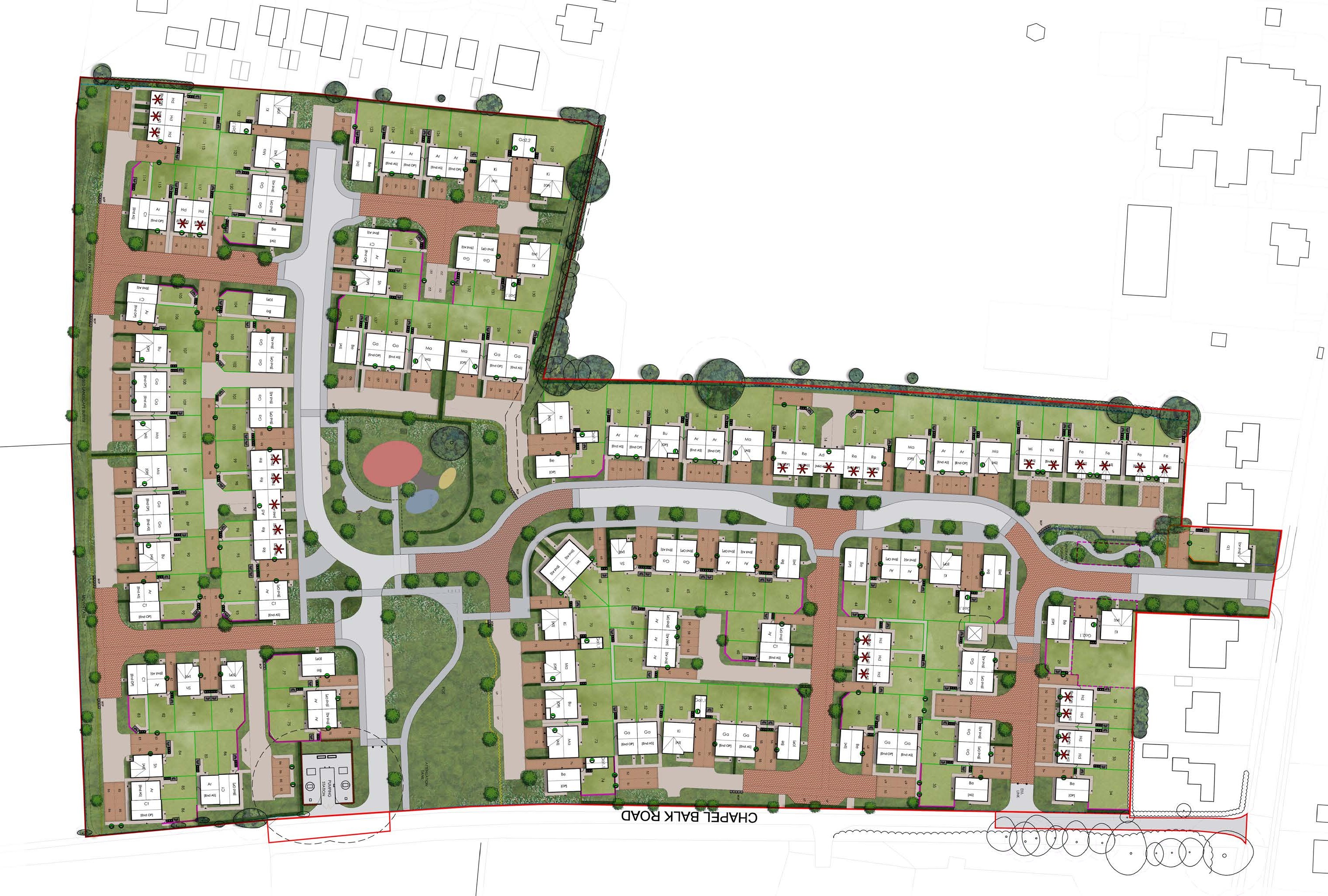 Hemingbrough Site Plan