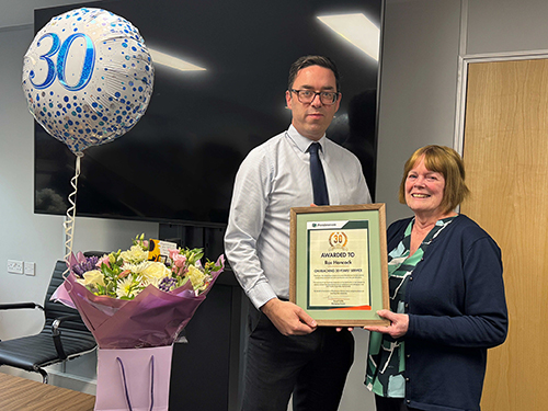 Ros 30 Years Service