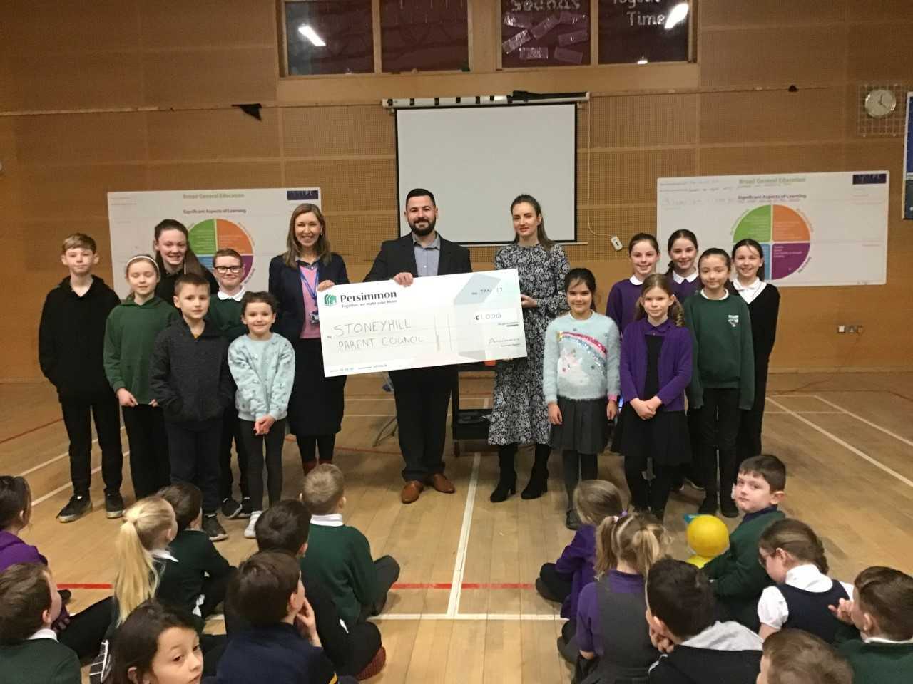 Persimmon Playground Cheque Jan 2023
