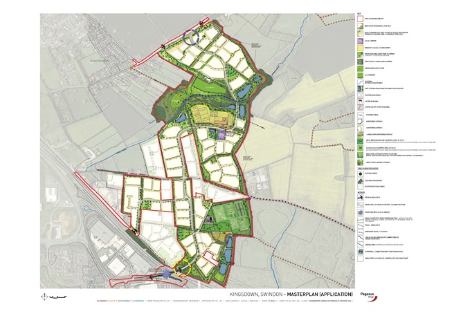 Kingsdown Vector Map 1,500 high-quality, new homes coming to Swindon as new site approved