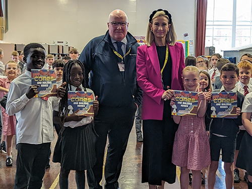 Persimmon Homes Visit St Barbaras