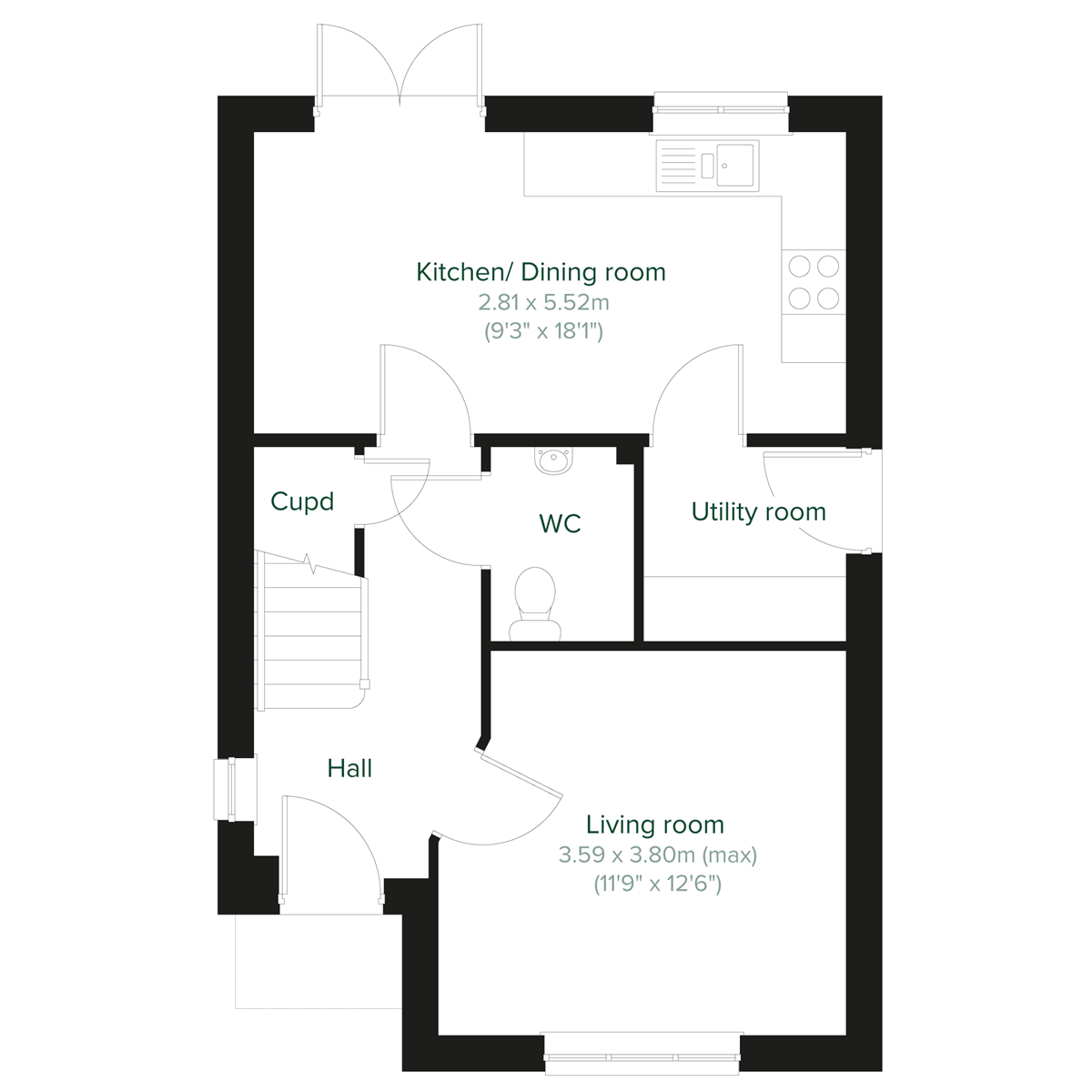 Ground Floor floor plan