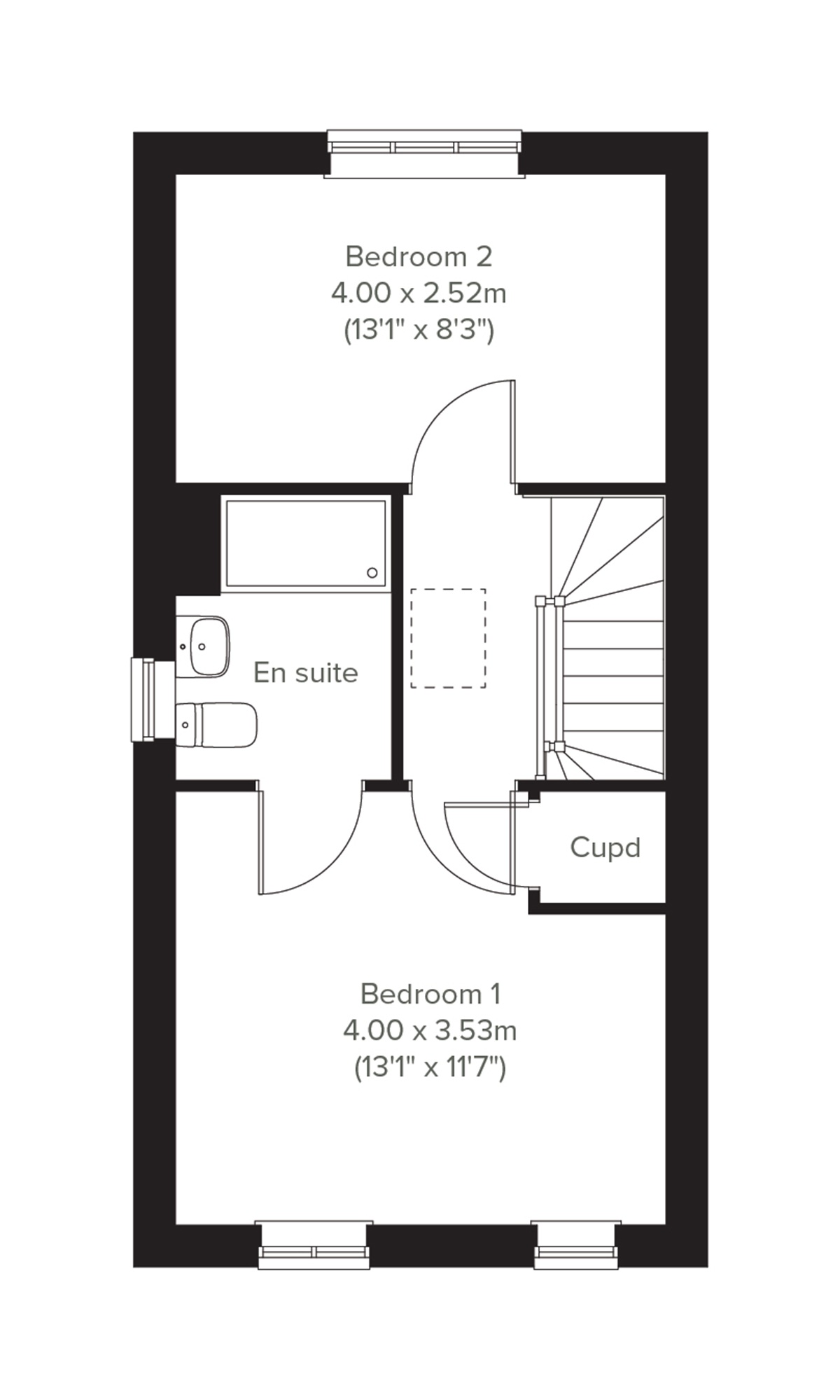 Second Floor floor plan