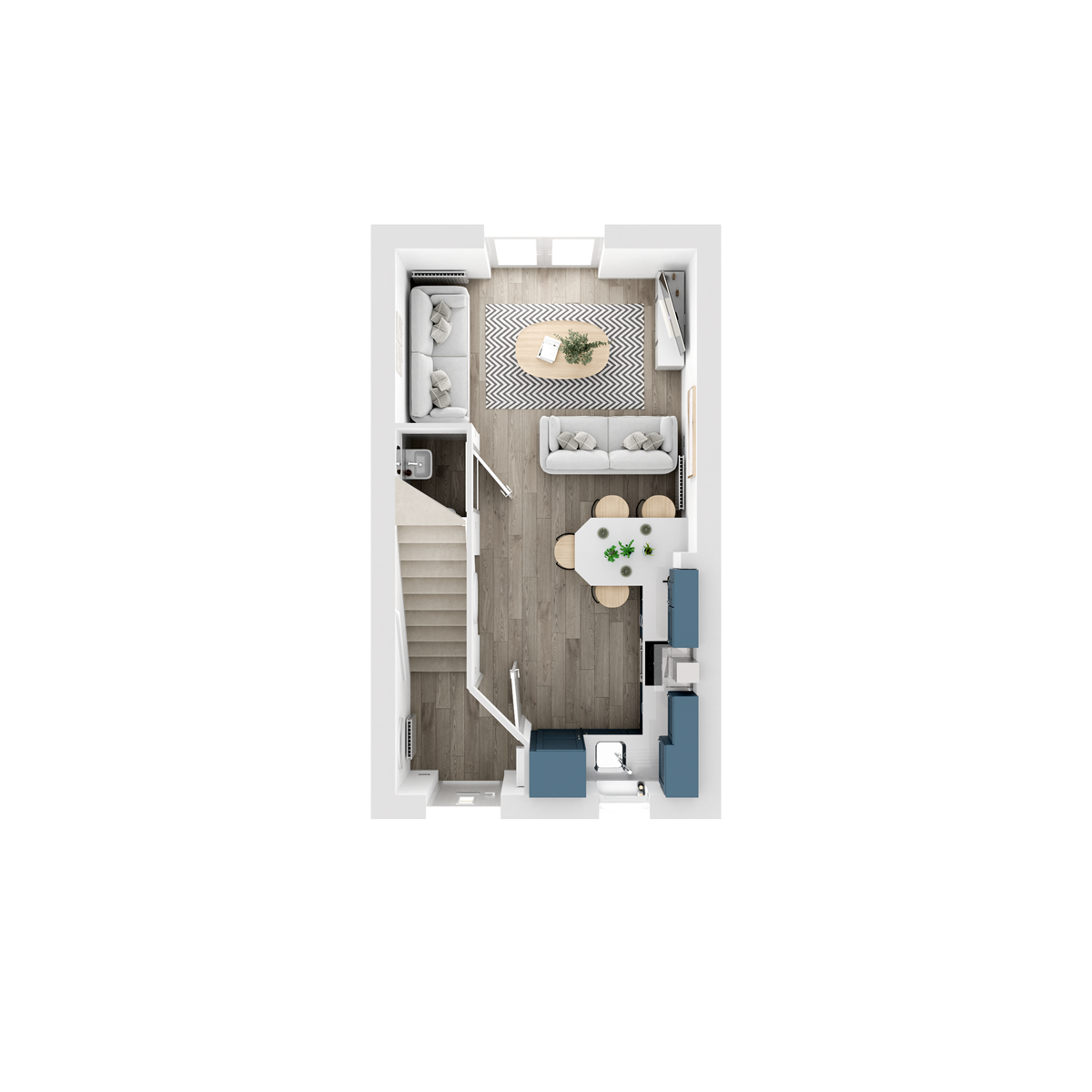 Ground Floor 3D floor plan