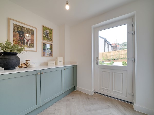 Interior of a four bedroom at The Avenue in Plymouth with ulility