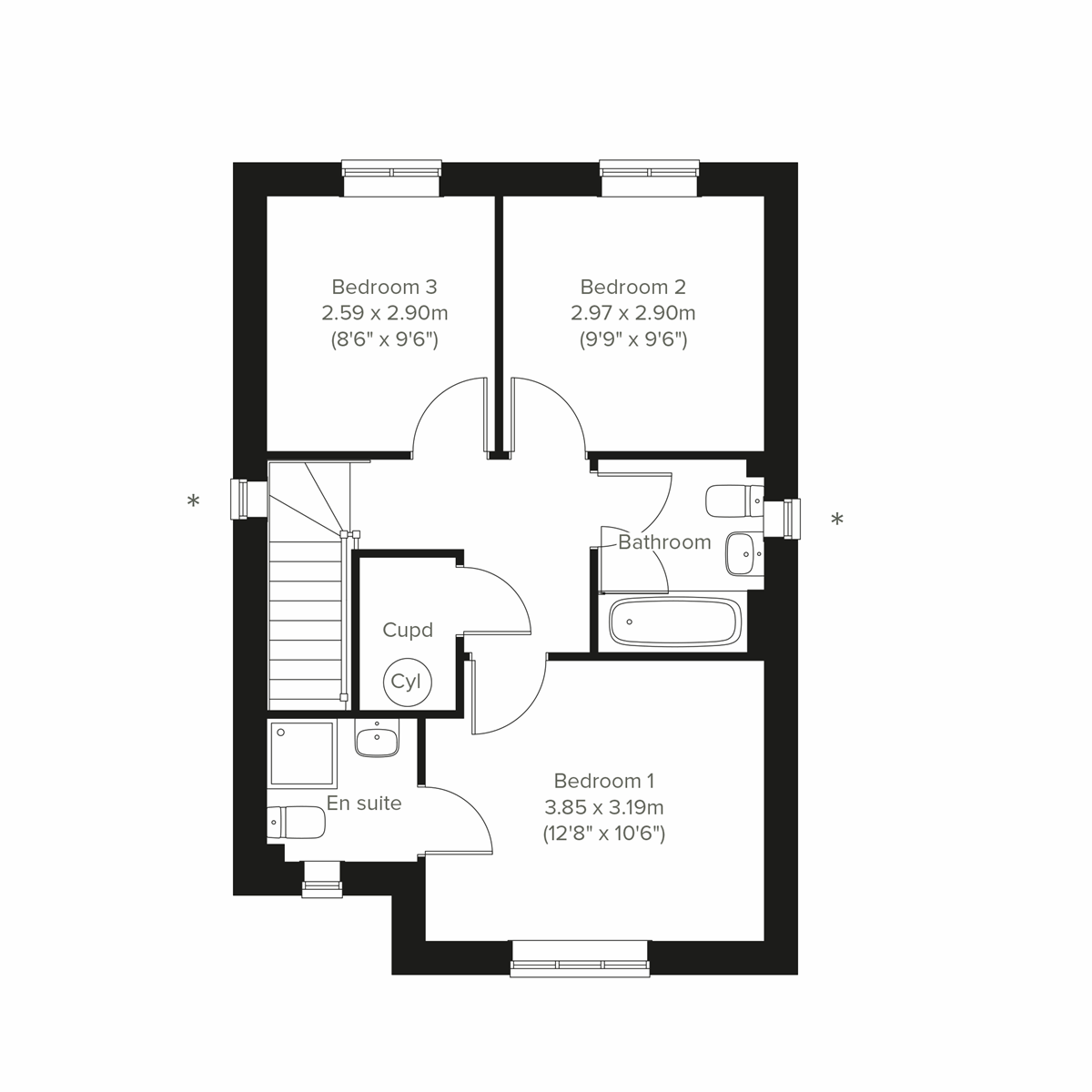First floor floor plan
