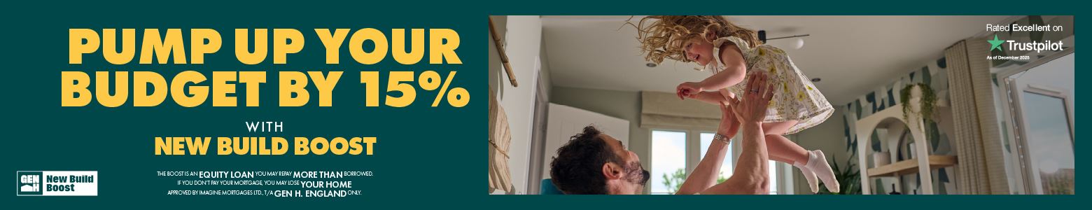 new build boost pump up your budget banner