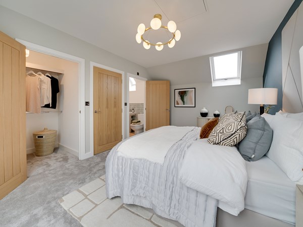 Interior of a four bedroom at The Avenue in Plymouth with bedroom