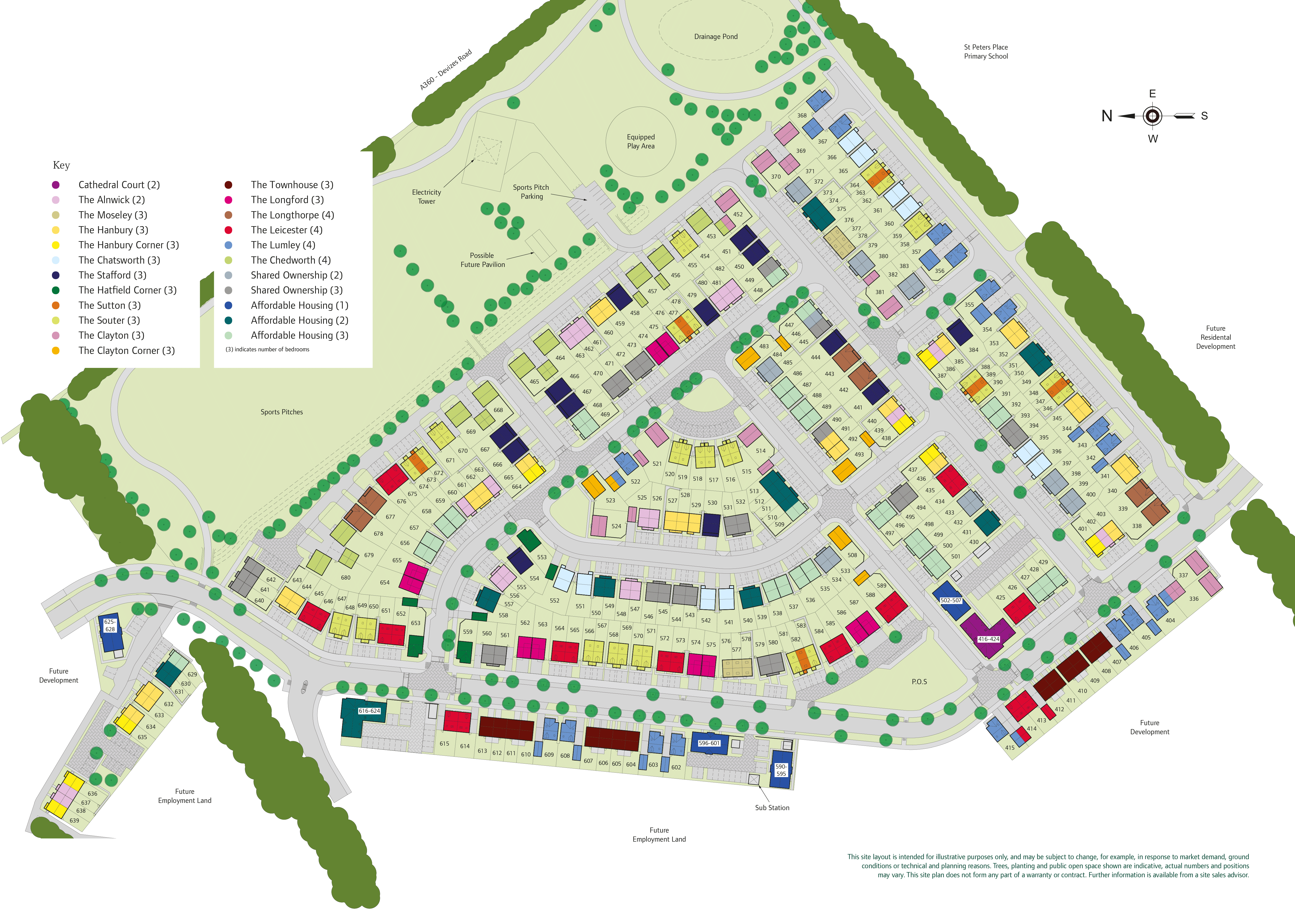 St Peters Place, New Build Houses For Sale in Salisbury, SP2 9FA Persimmon Homes
