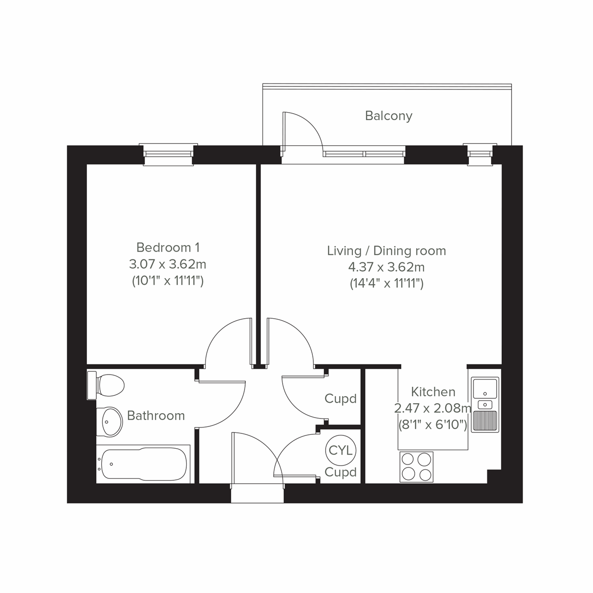 First floor floor plan