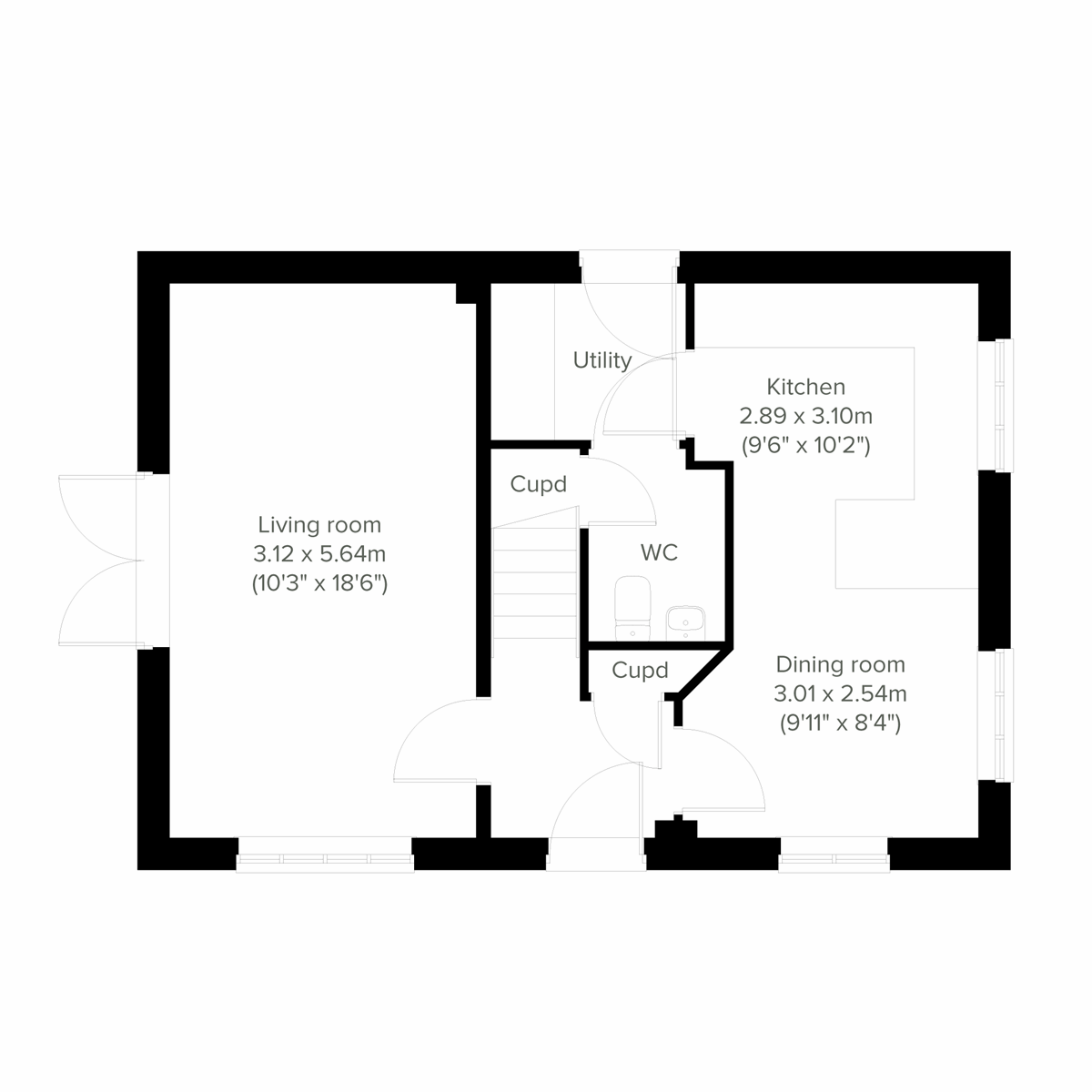 Ground floor  floor plan