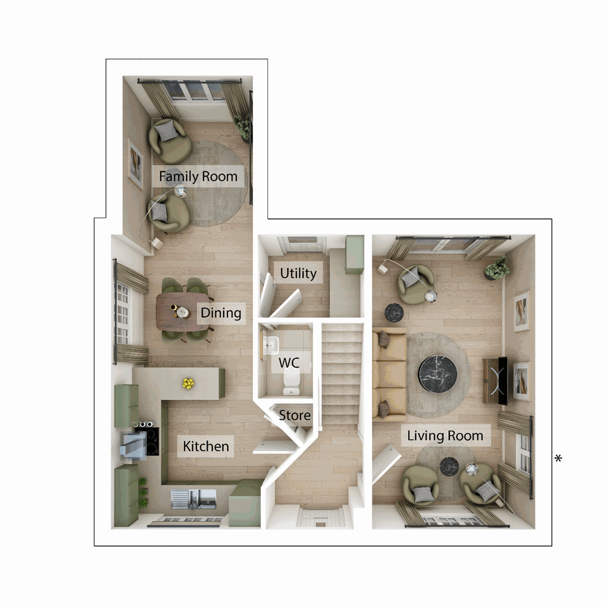 Ground Floor floor plan