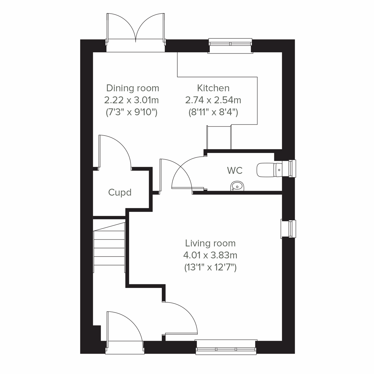 Ground floor floor plan