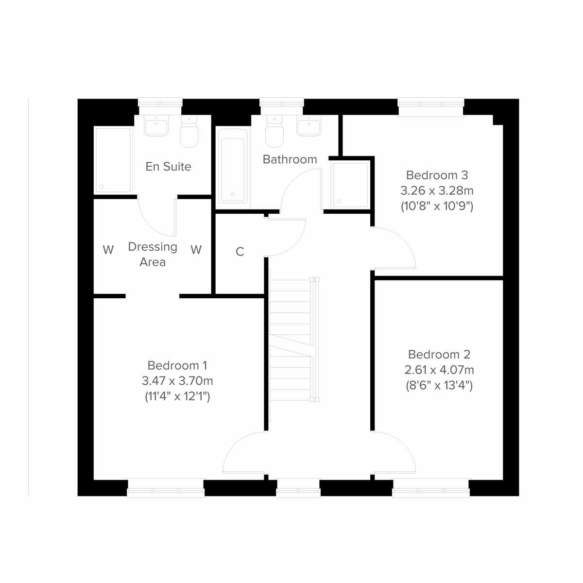First floor  floor plan