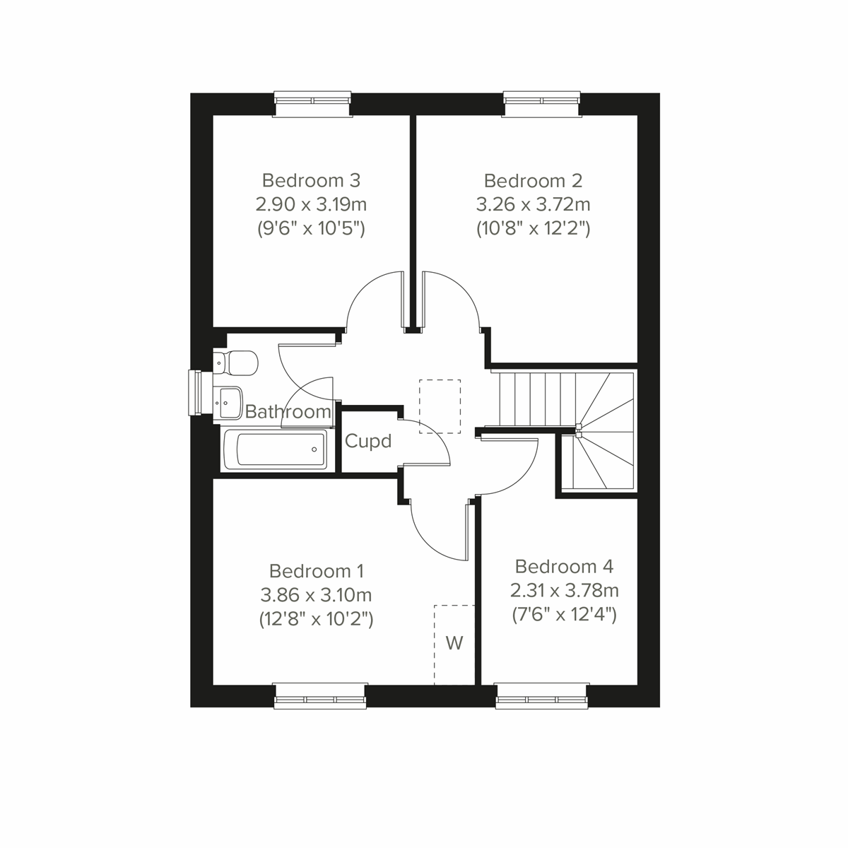 First floor  floor plan