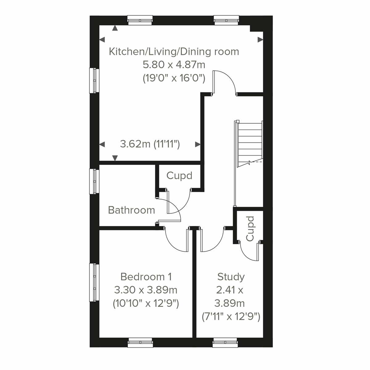 Second Floor floor plan