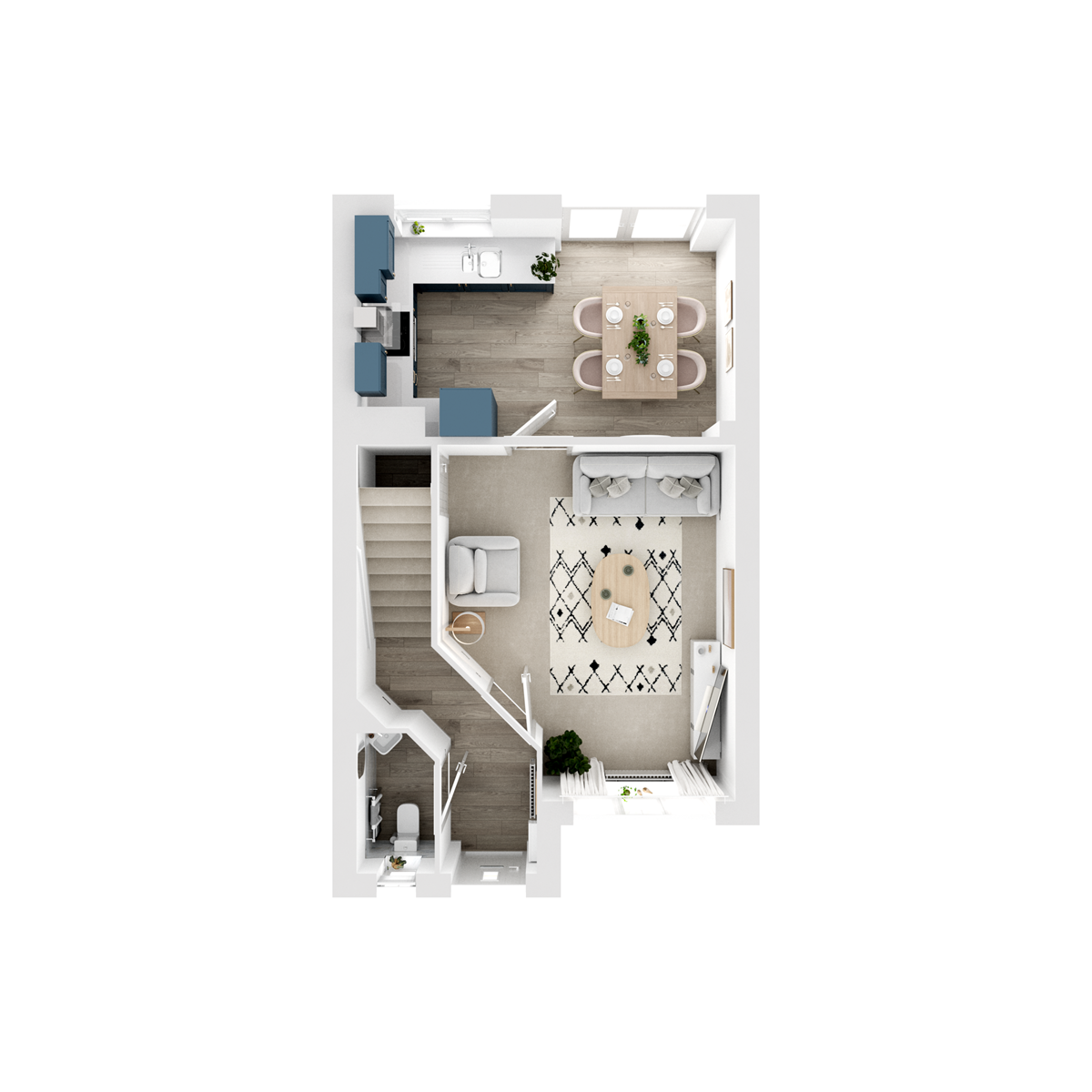 Ground Floor 3D floor plan