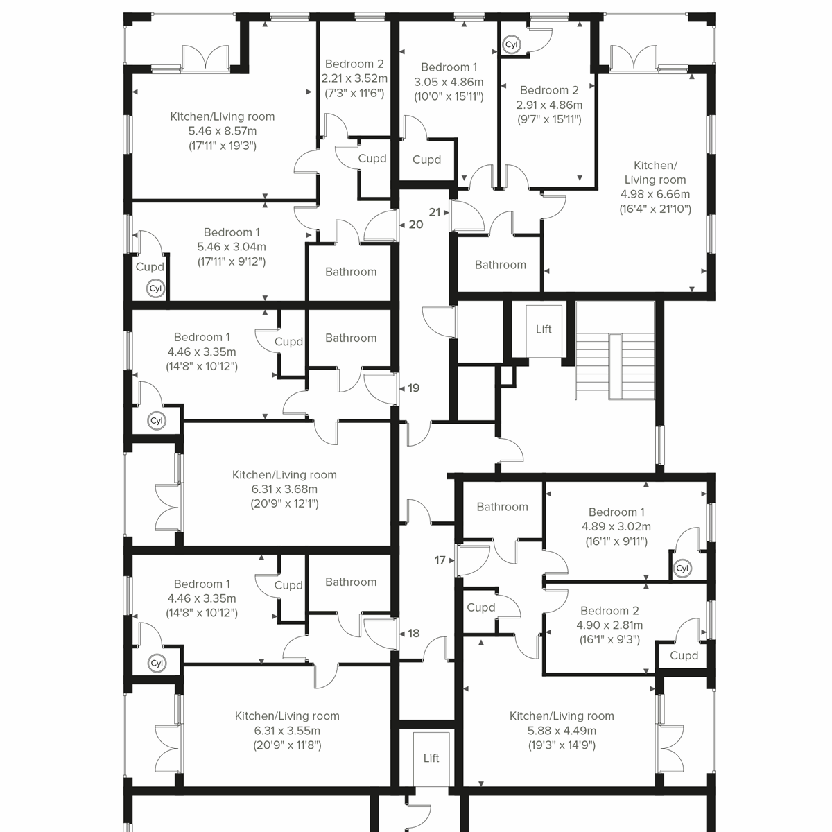 Second Floor floor plan