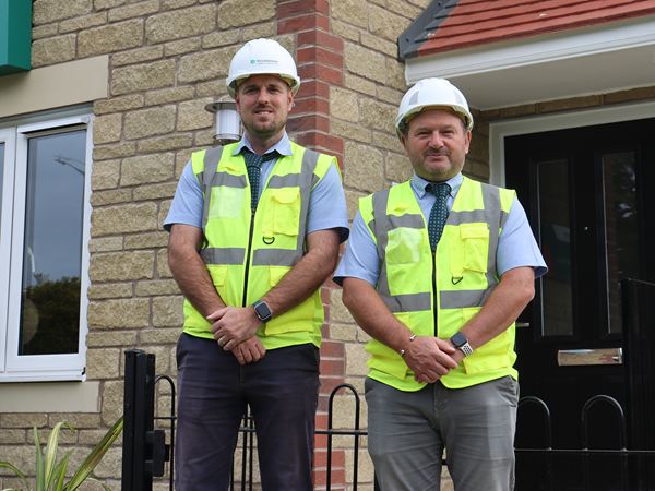 High achiever Luke Maggs (pictured on the right)