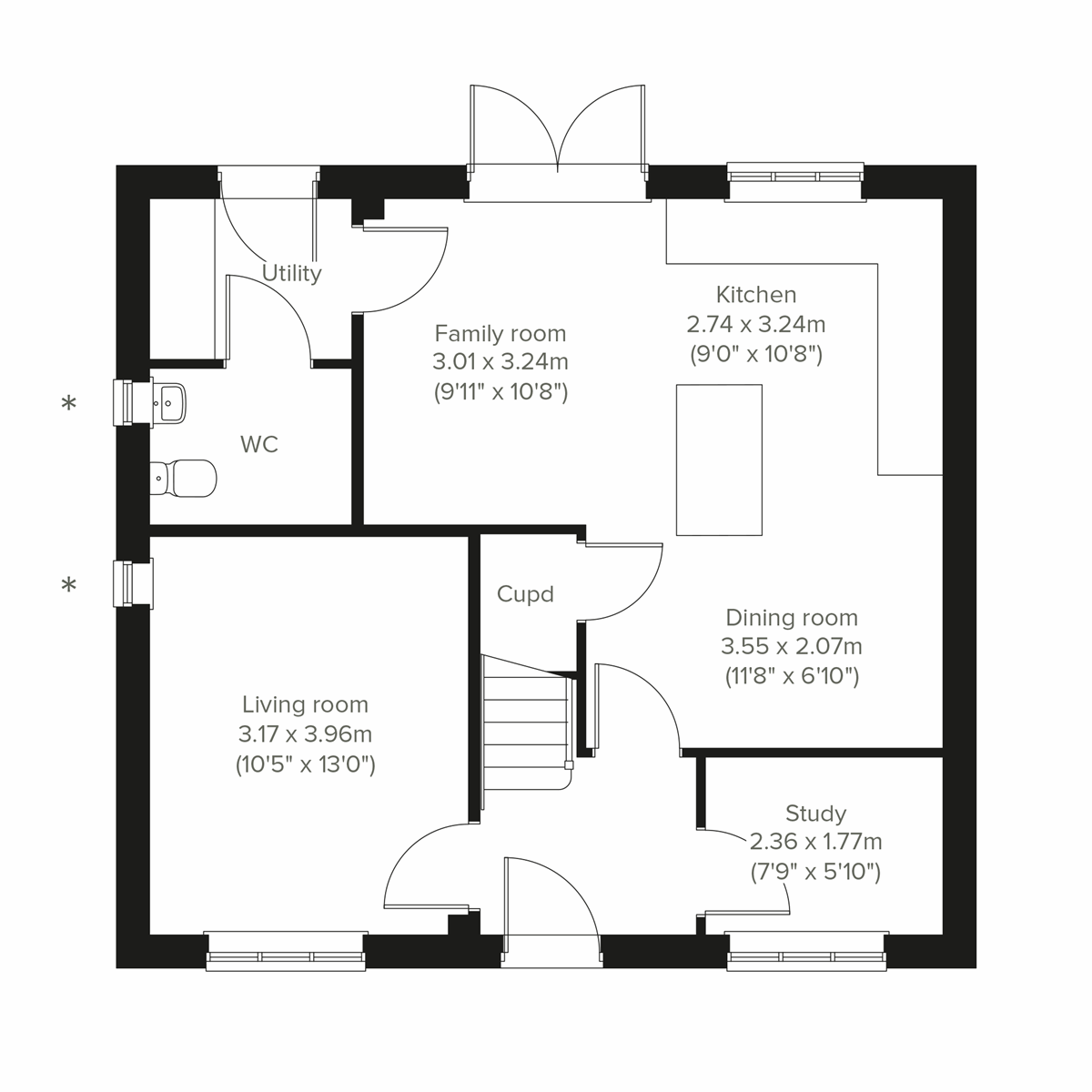 Ground Floor floor plan