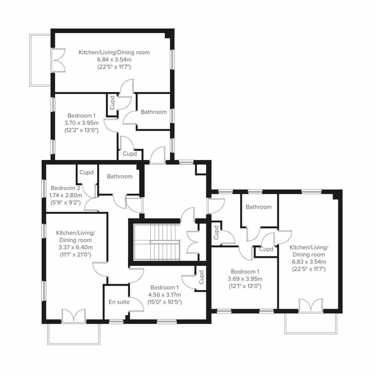 Second Floor floor plan