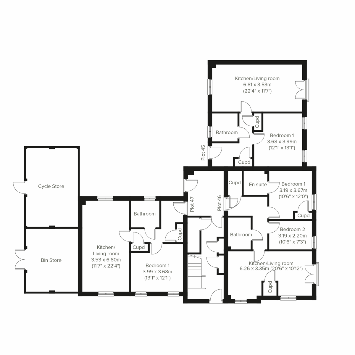 Plot 45 floor plan