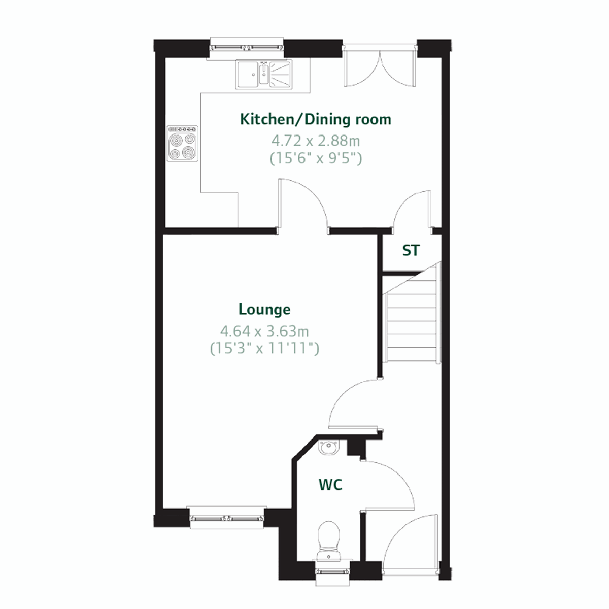 Ground Floor floor plan