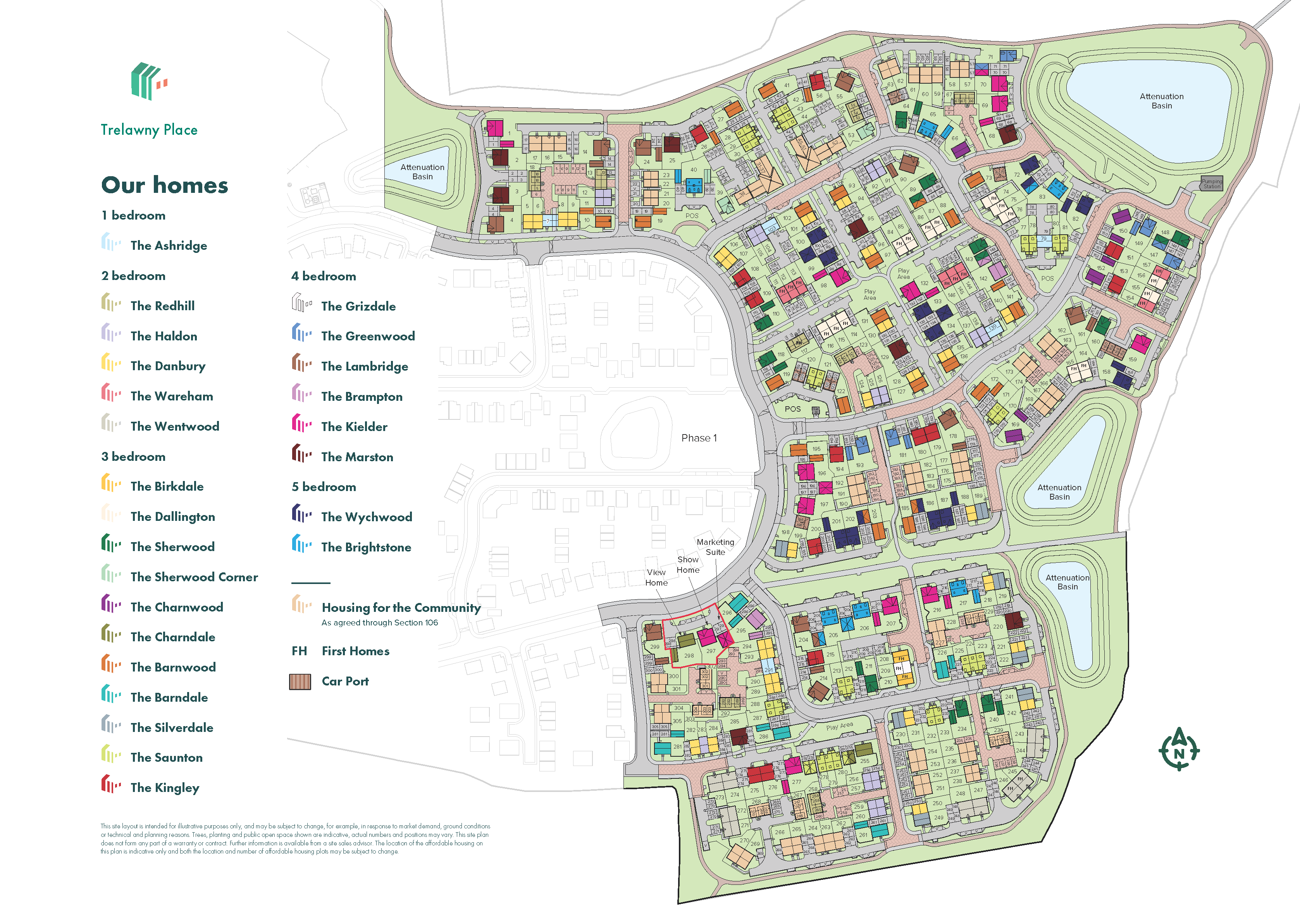 Phases 2 & 3 site plan