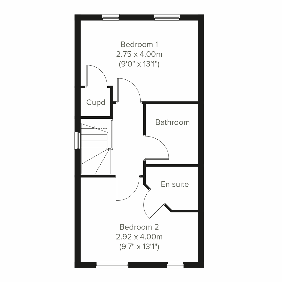 Second Floor floor plan