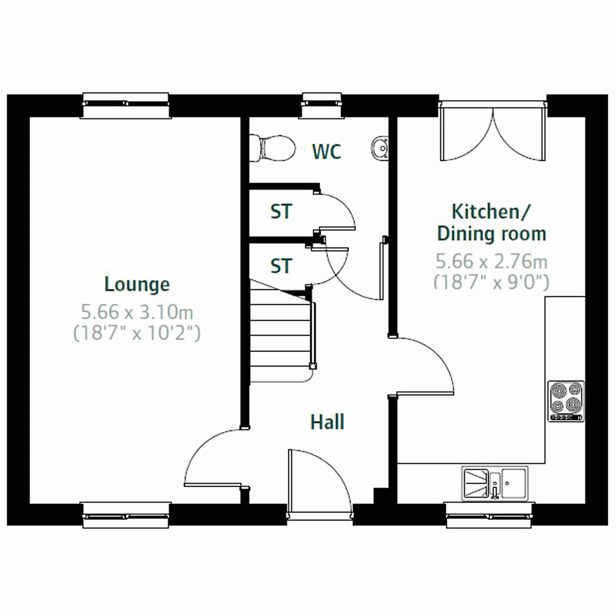 Ground Floor floor plan
