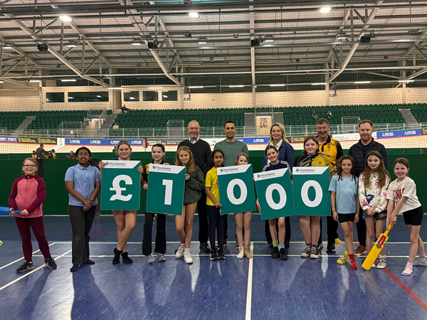 Young Newport cricketers get repeat support from local housebuilder