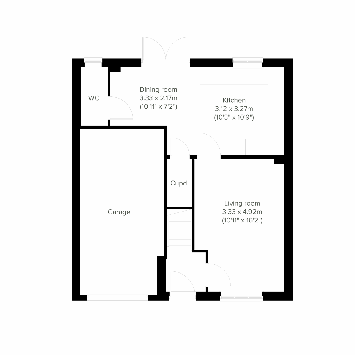 Ground floor  floor plan