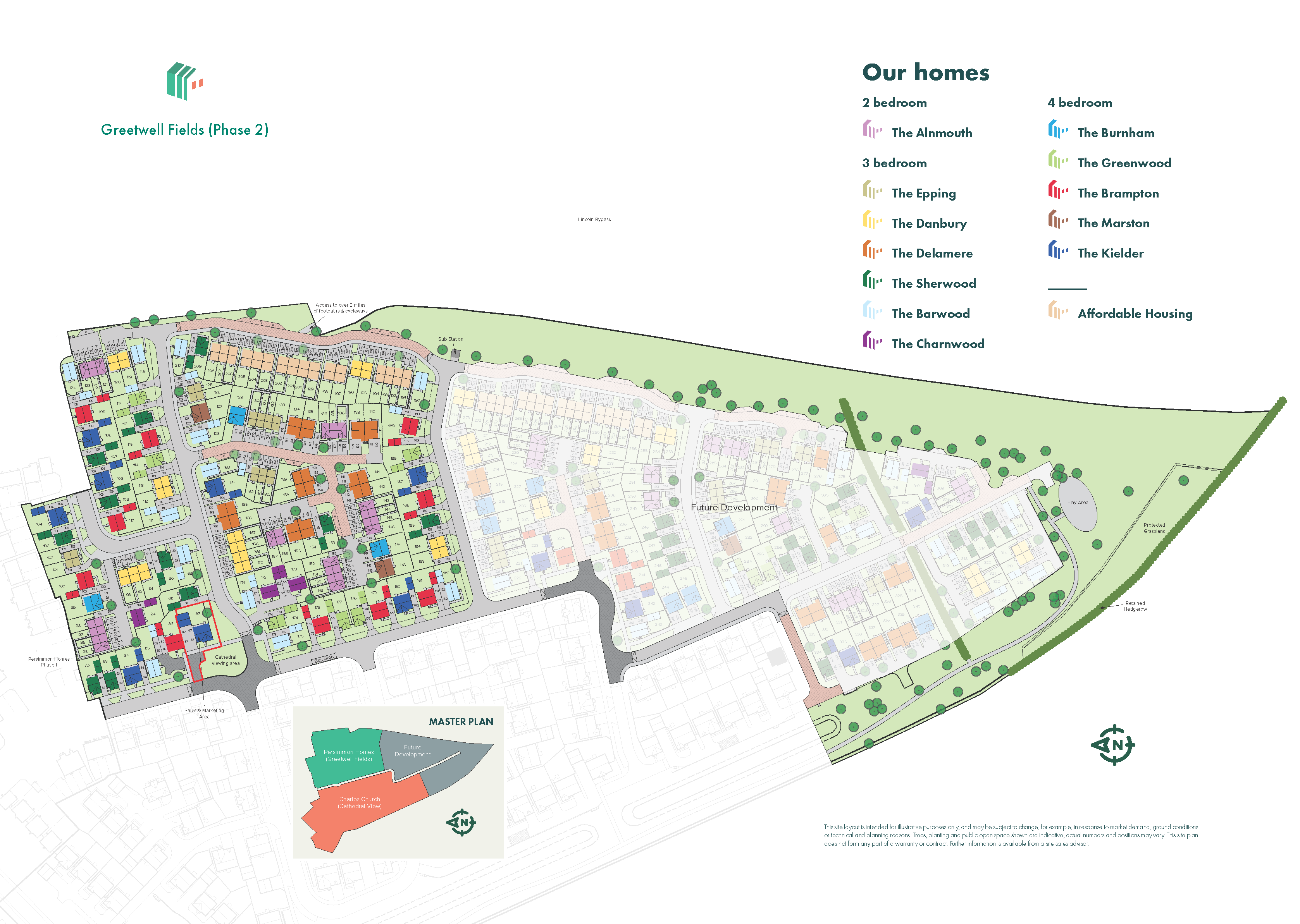 Greetwell Fields, New Build Houses For Sale in Lincoln, LN2 4ZH