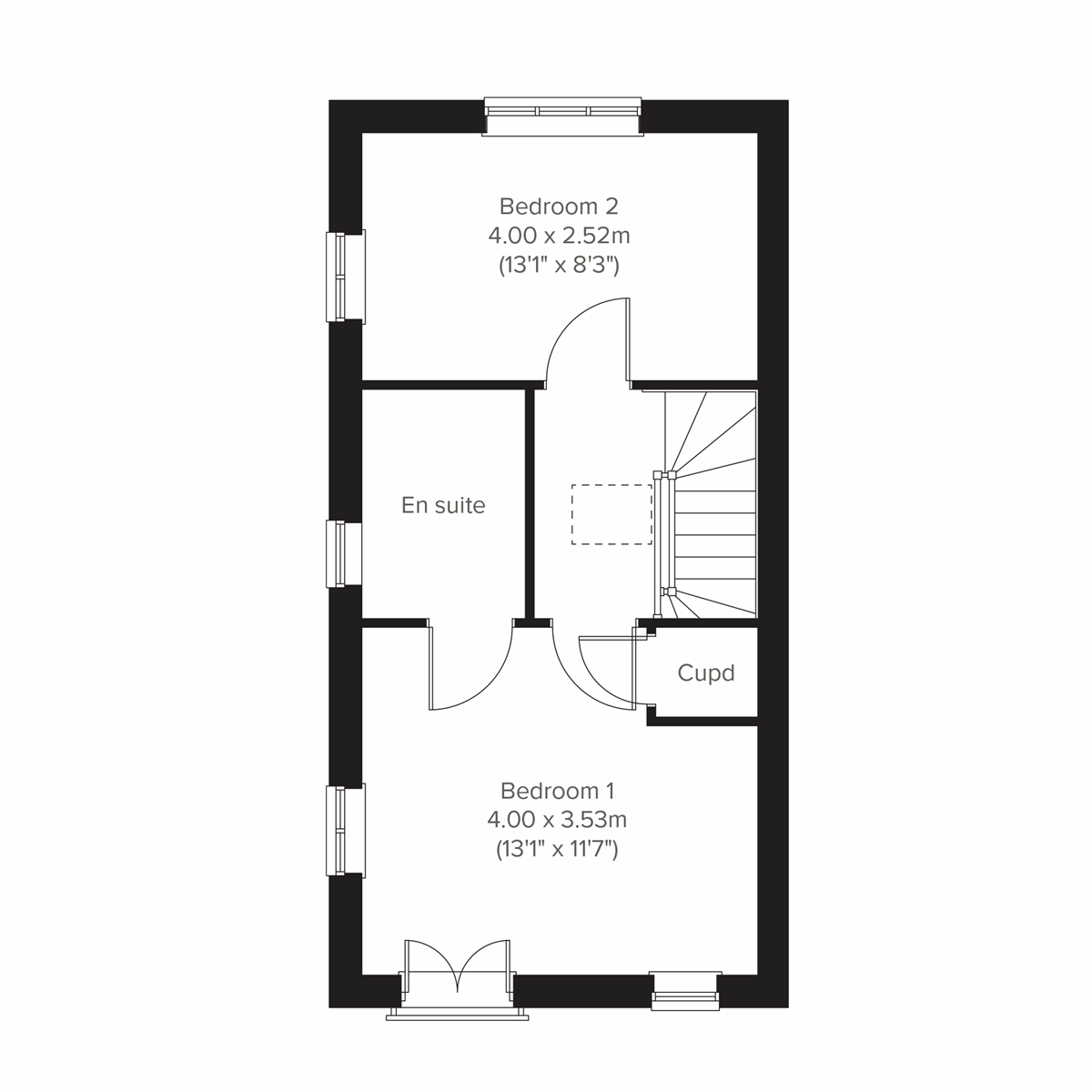 Second Floor floor plan