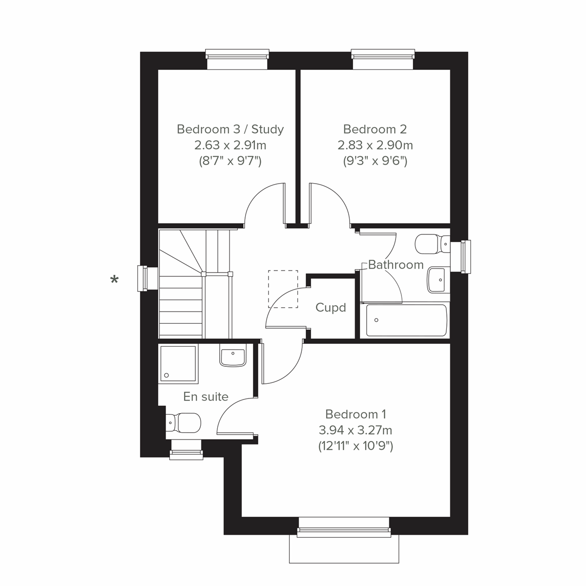 First floor floor plan