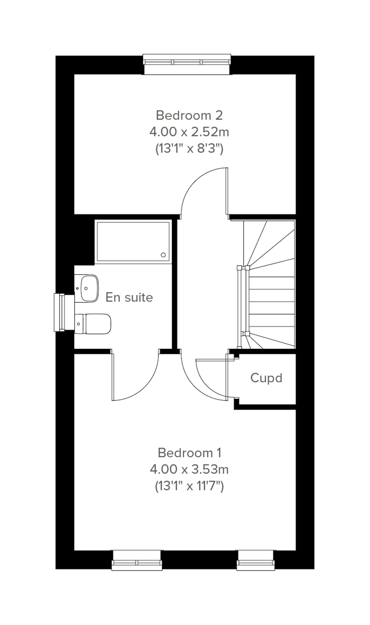 Second Floor floor plan