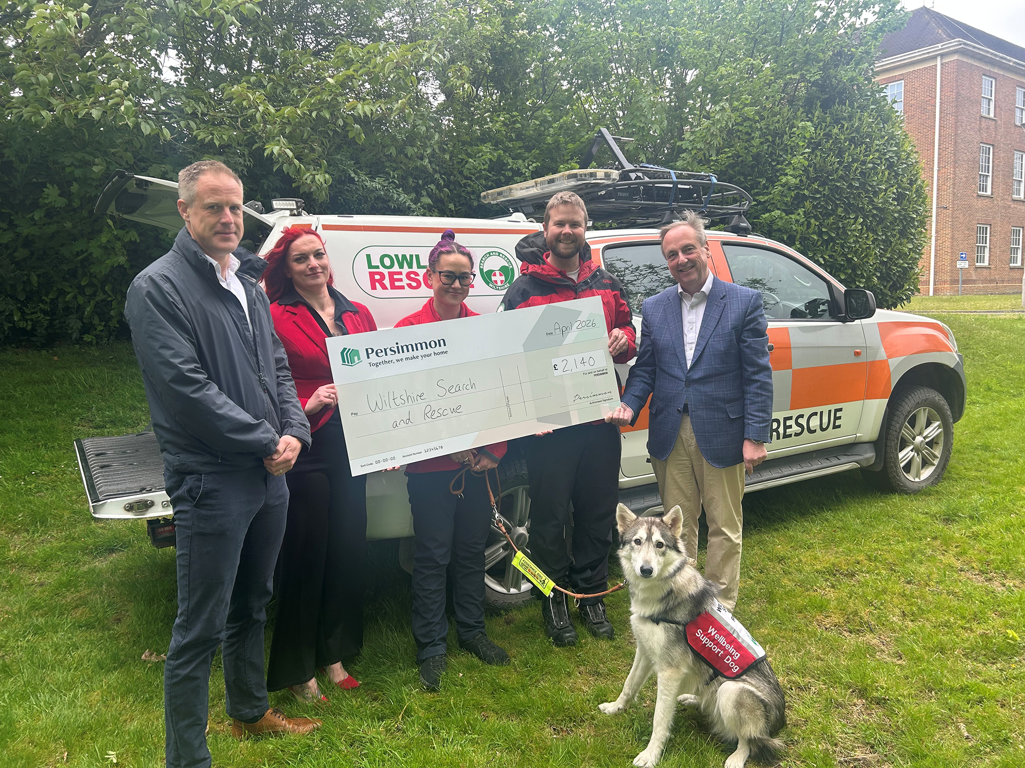 Wiltshire developer backs local rescue crews