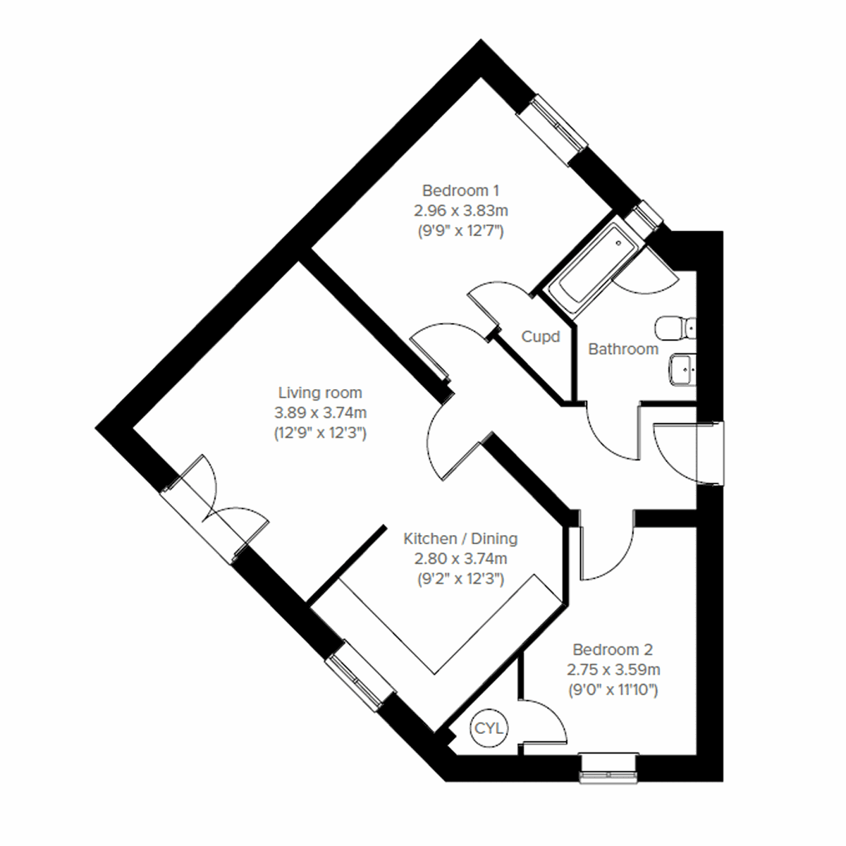 Ground floor floor plan