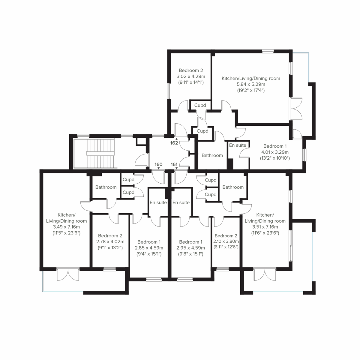 Second floor floor plan
