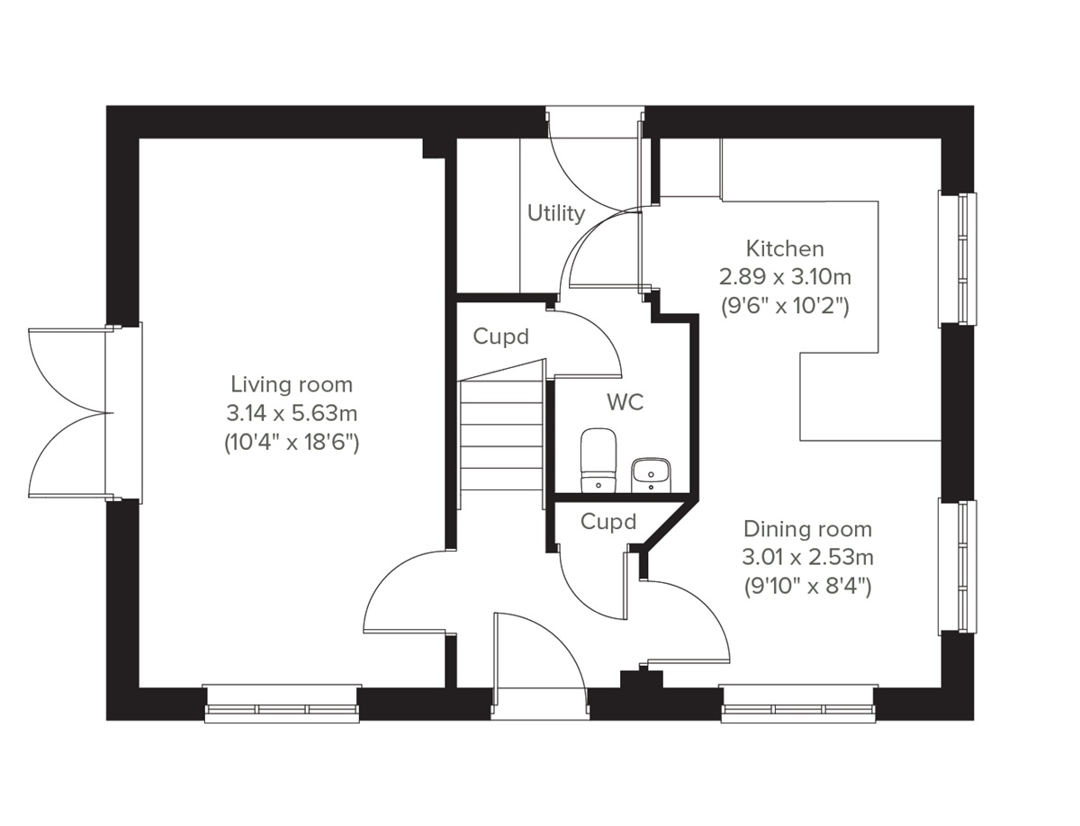 Ground Floor floor plan