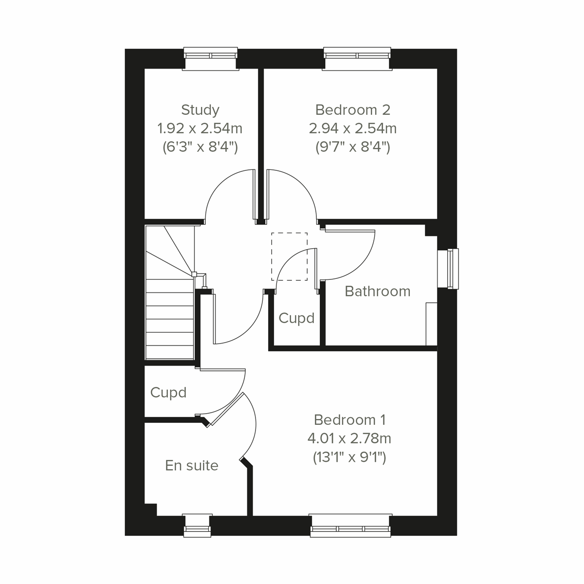 First floor floor plan