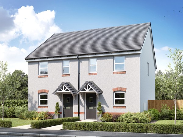 New build the Haldon front view.