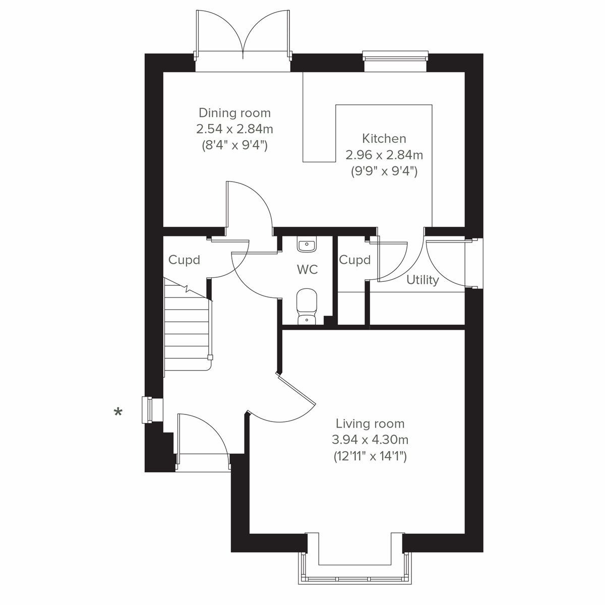Ground floor floor plan