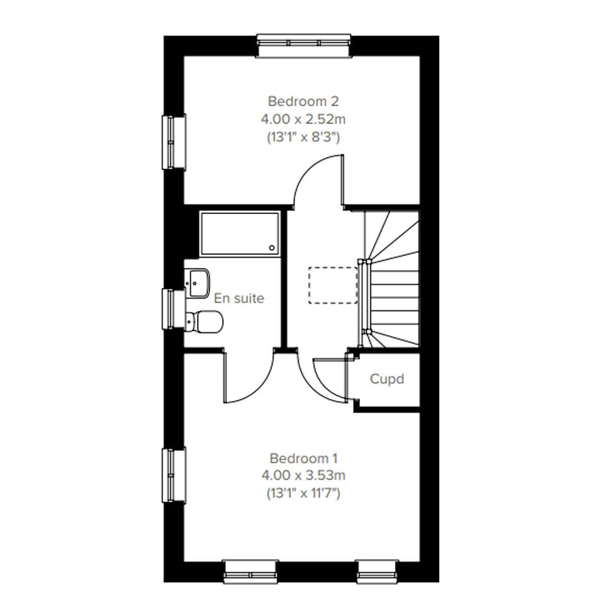 Second Floor floor plan
