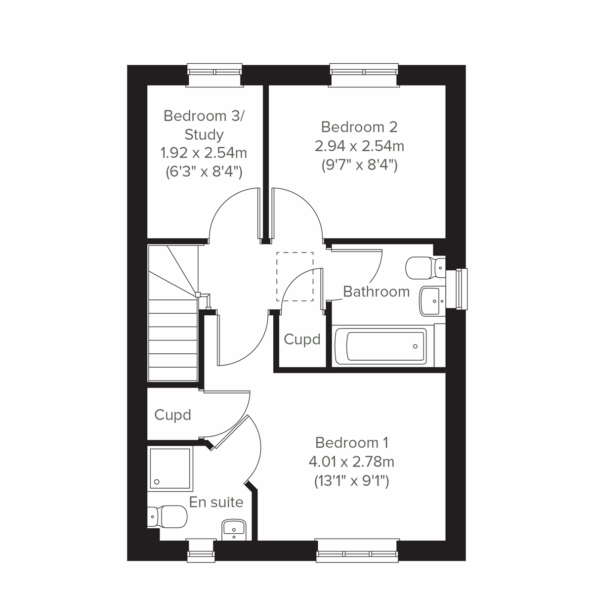 First floor floor plan