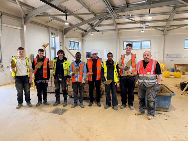 Northampton College receive bricks