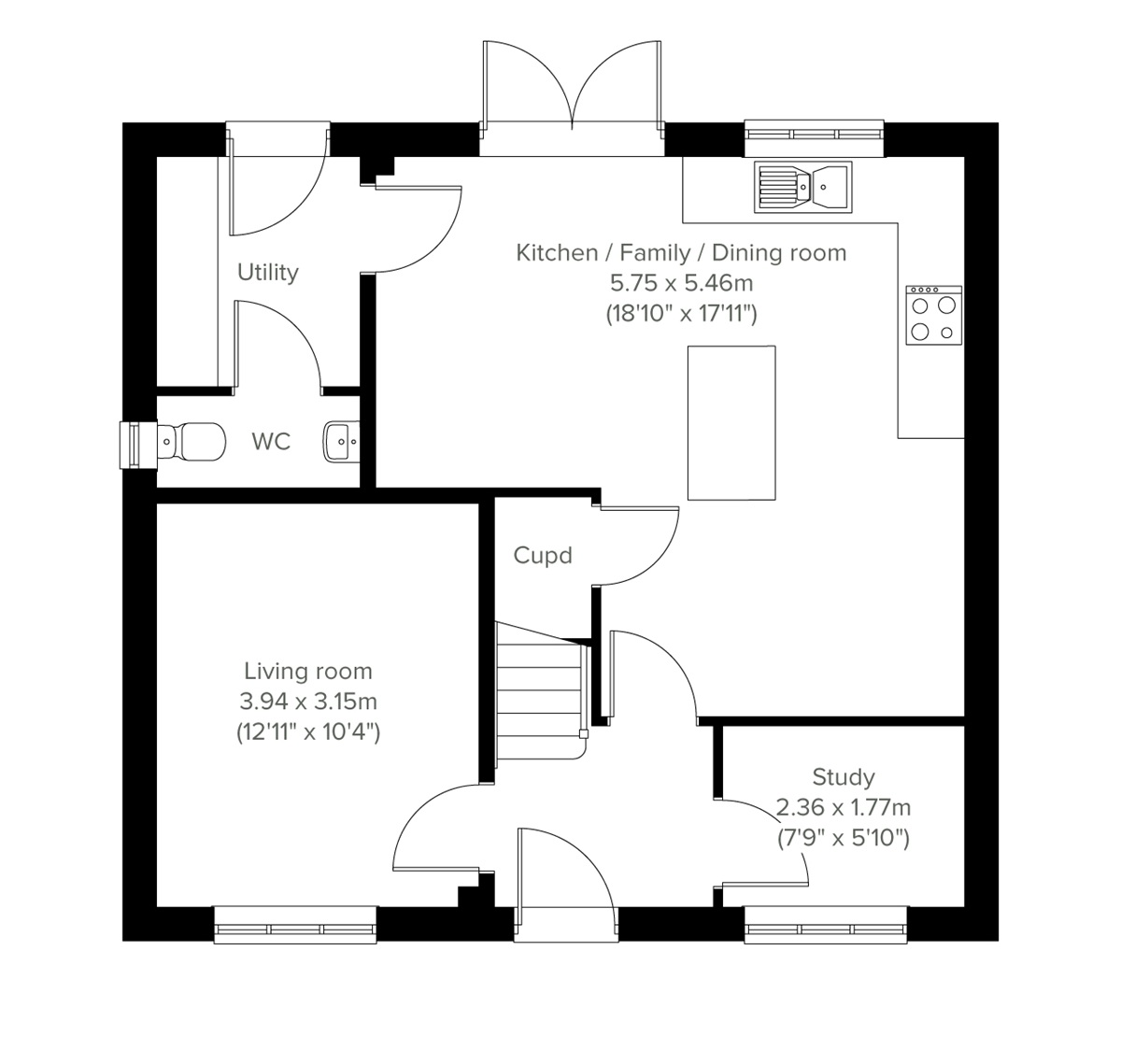 Ground Floor floor plan
